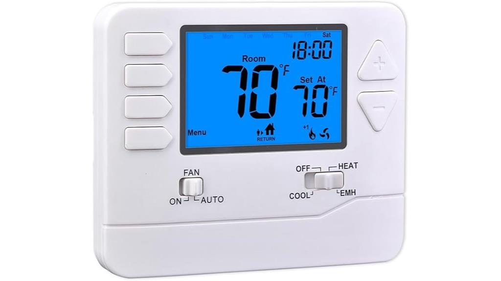 day programmable thermostat