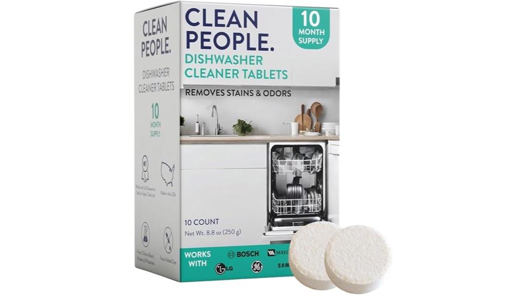 dishwasher cleaner tablets