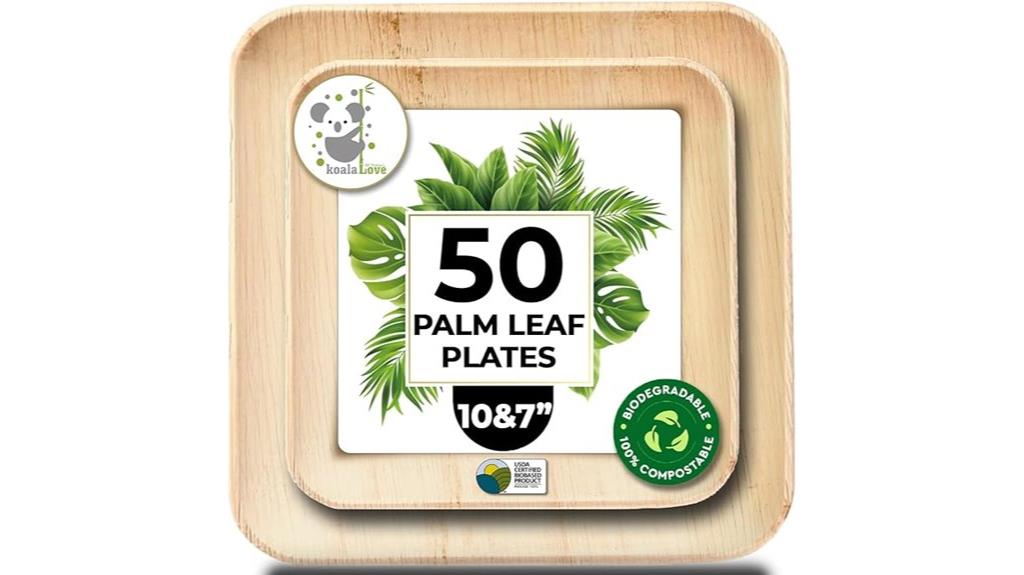 disposable palm leaf plates