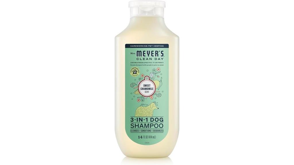 dog shampoo with chamomile