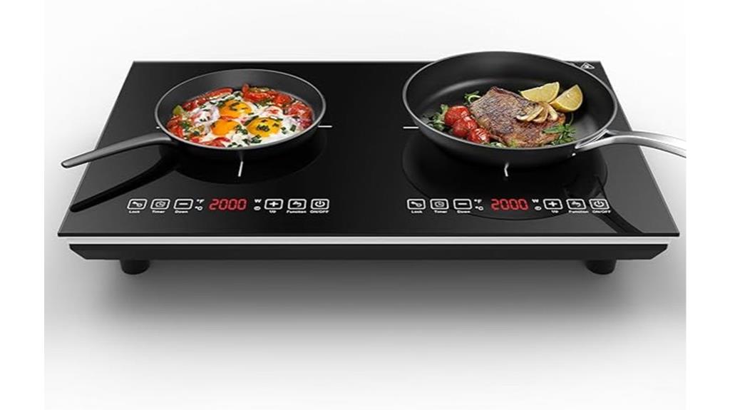 double induction cooktop safety