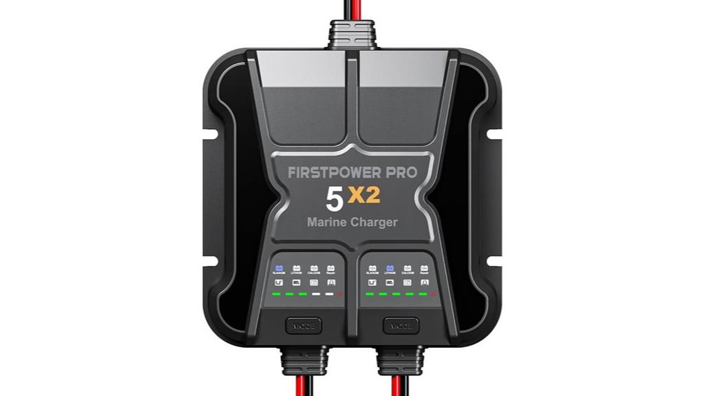 dual bank 10a charger