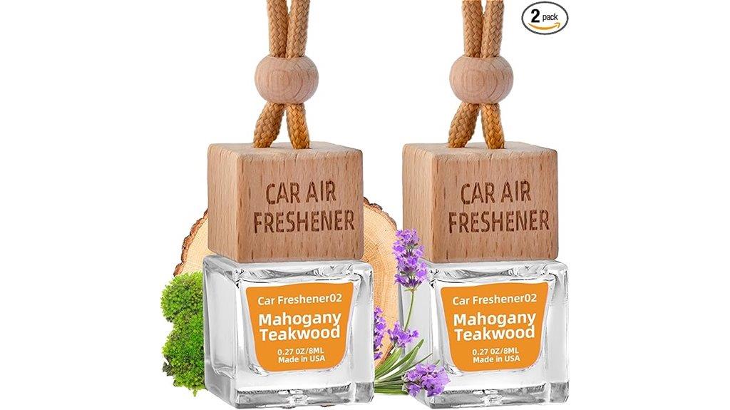 dual hanging car diffusers