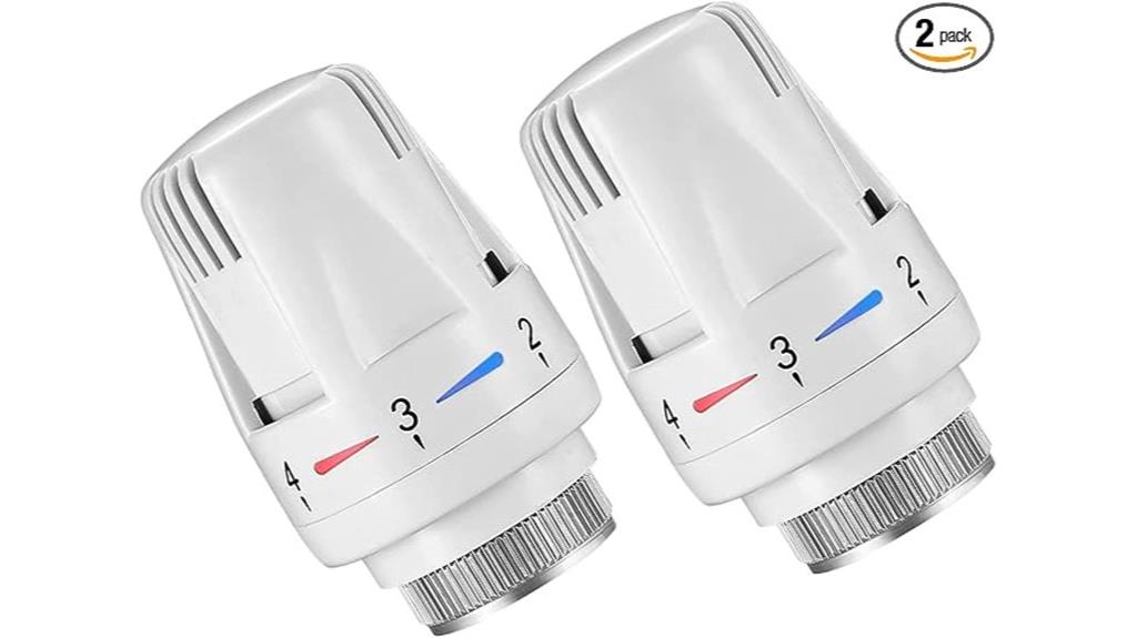 dual thermostatic radiator heads