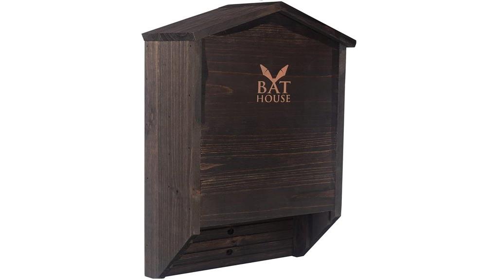 durable outdoor wooden bat house
