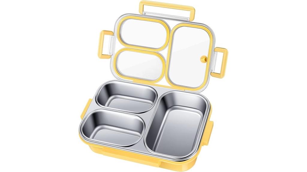 durable stainless steel lunchbox