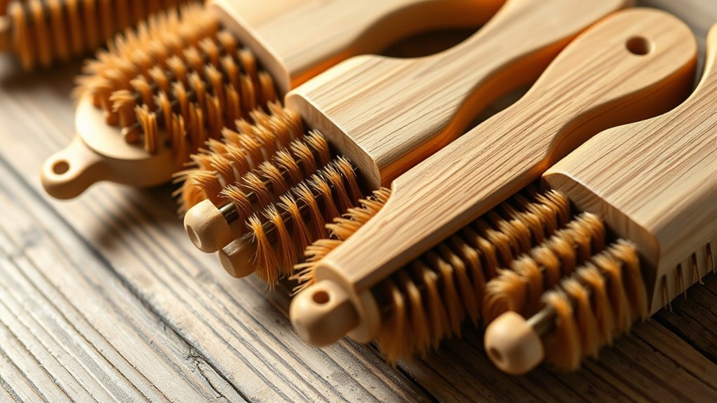 eco friendly bamboo hairbrushes