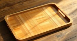 eco friendly bamboo serving trays