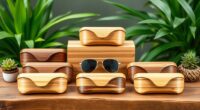 eco friendly bamboo sunglasses cases