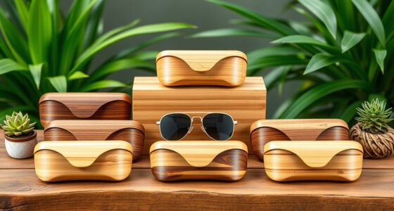 eco friendly bamboo sunglasses cases