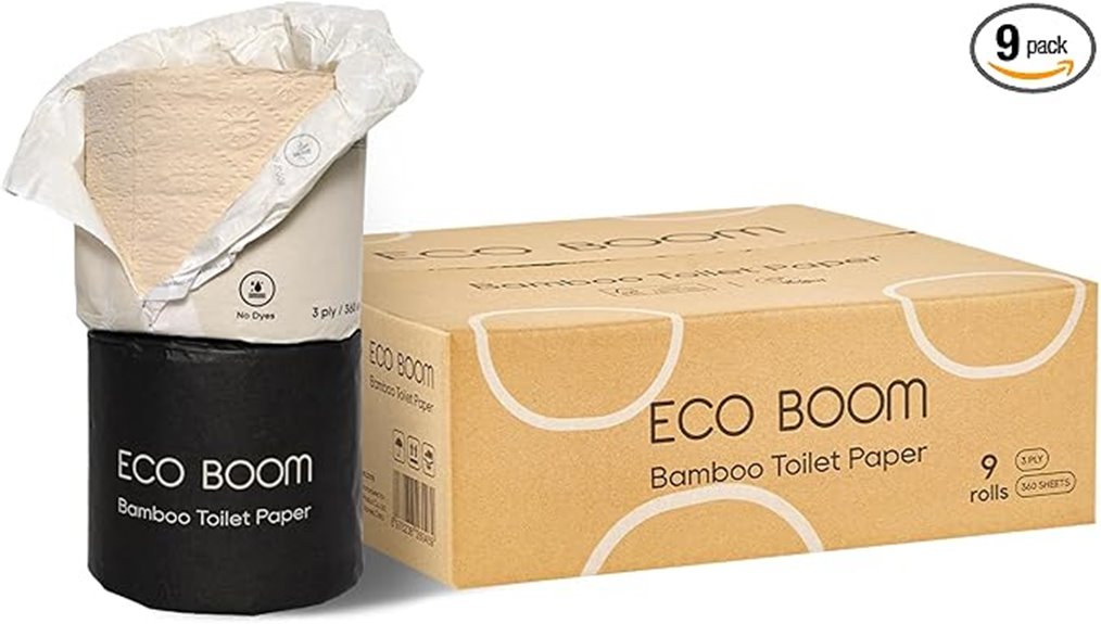 eco friendly bamboo toilet paper