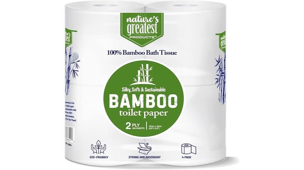 eco friendly bamboo toilet paper