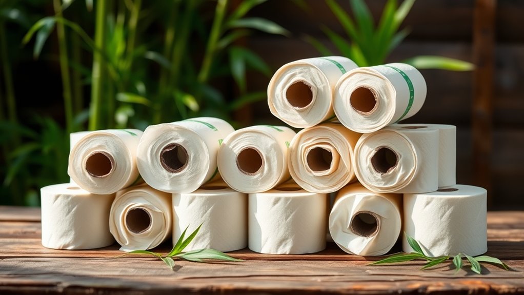 eco friendly bamboo toilet papers