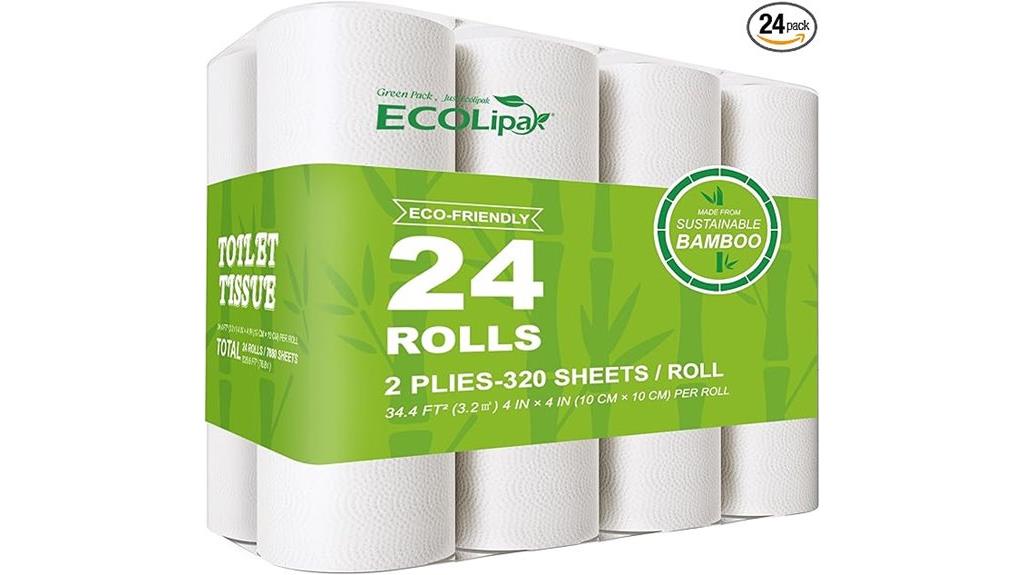 eco friendly bamboo toilet tissue