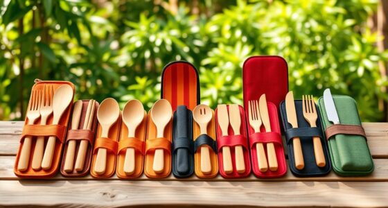 eco friendly bamboo travel utensils