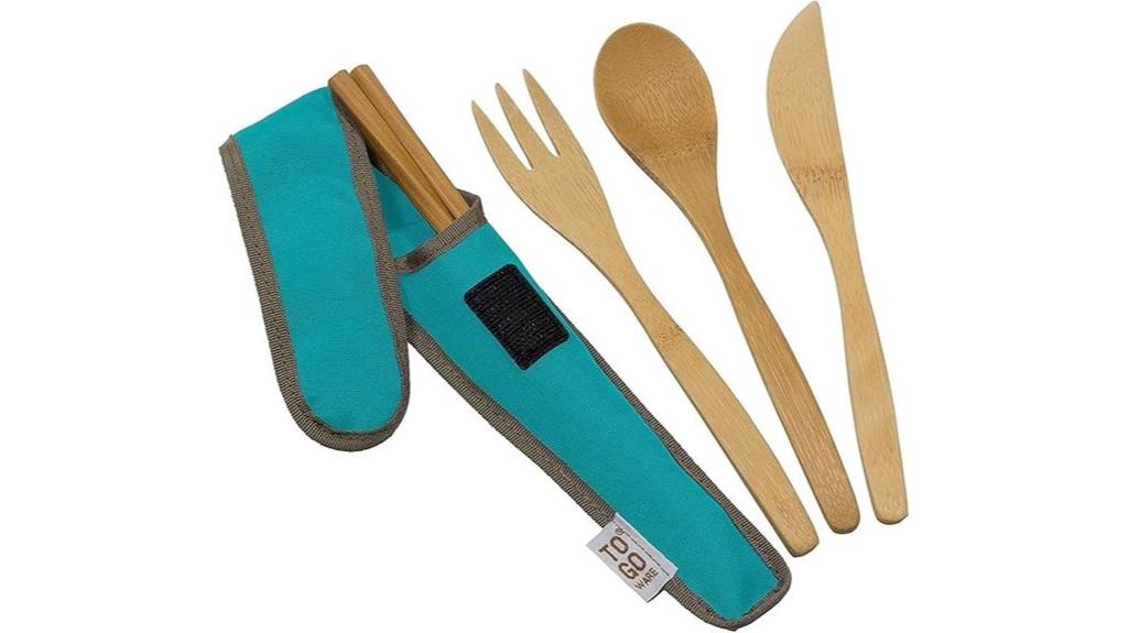 eco friendly bamboo travel utensils
