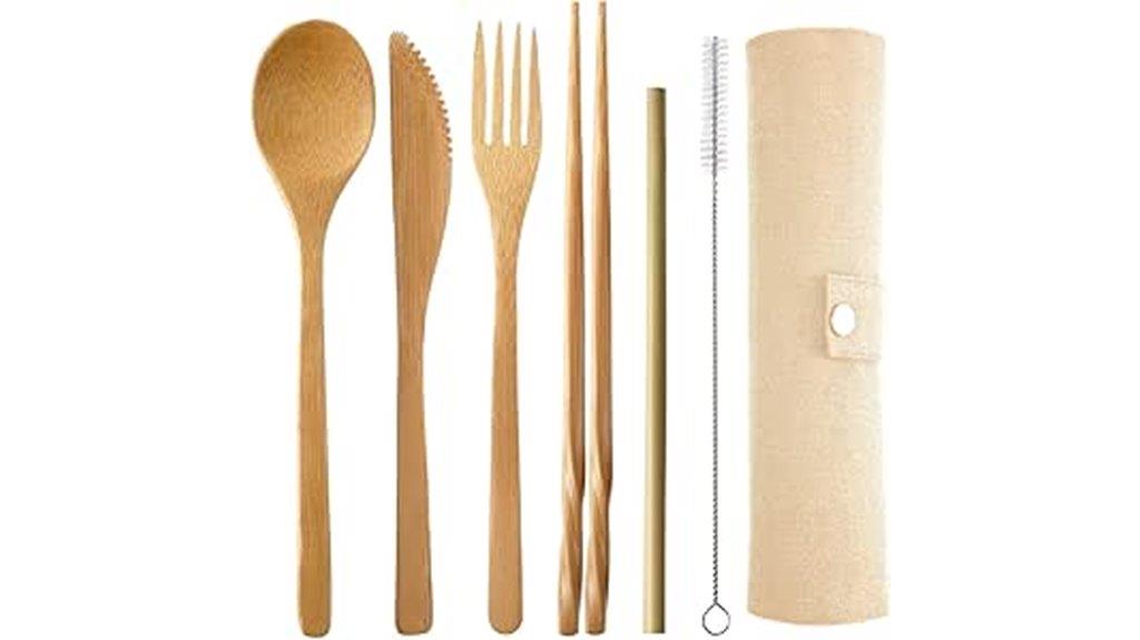 eco friendly bamboo utensils