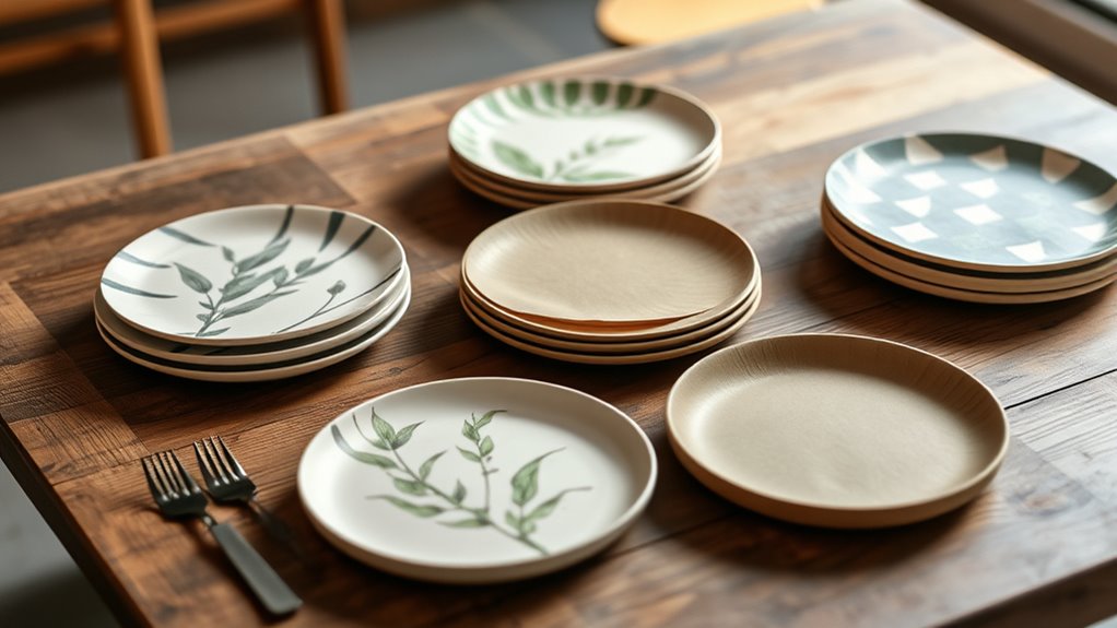 eco friendly biodegradable party plates