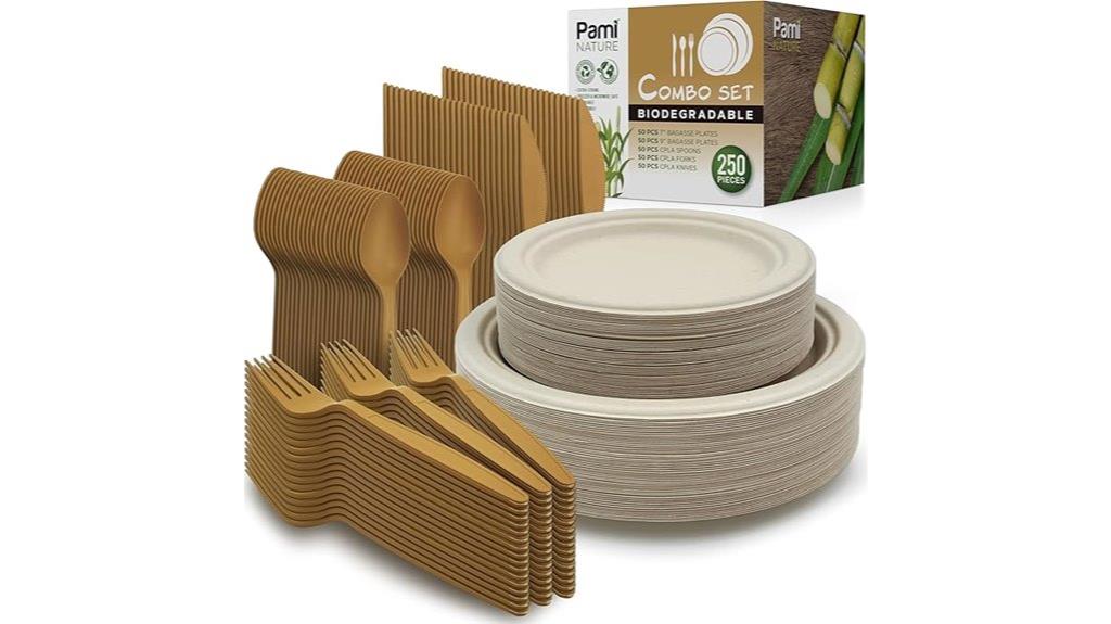 eco friendly compostable tableware