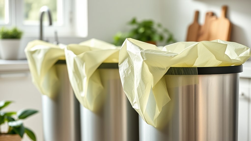 eco friendly compostable trash liners