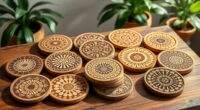 eco friendly cork coaster sets