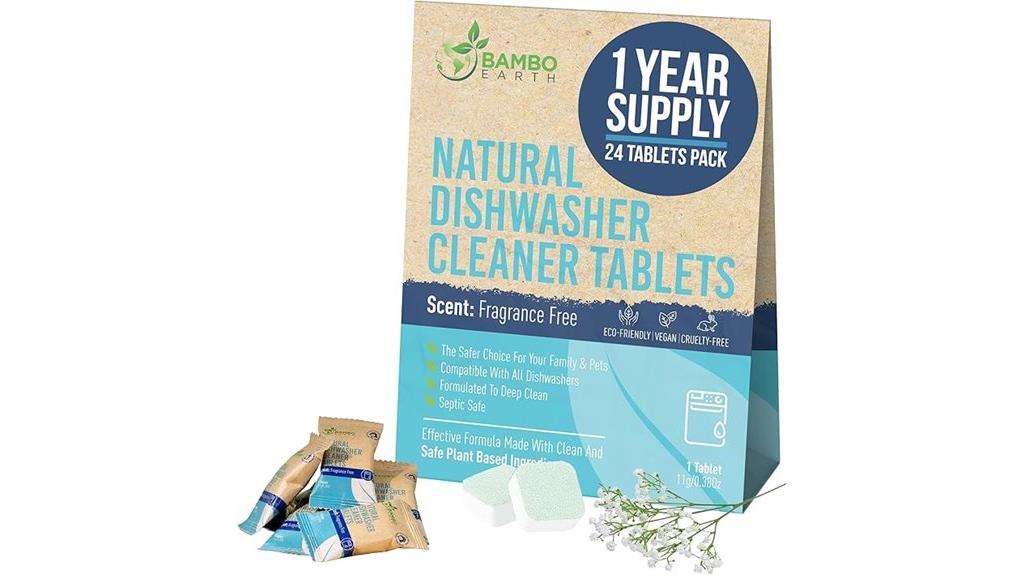 eco friendly dishwasher cleaner tablets
