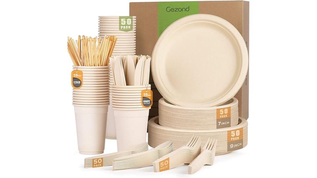 eco friendly disposable paper plates
