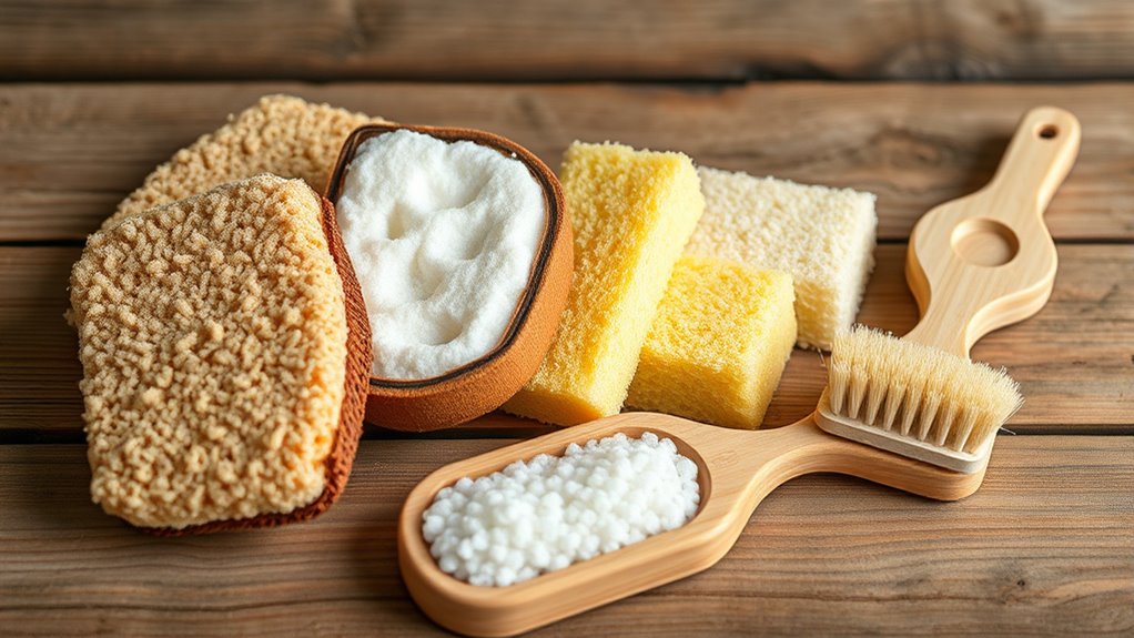 eco friendly durable scrubbing tools