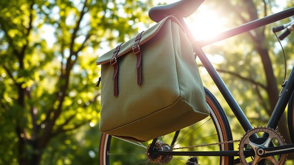 eco friendly durable waterproof panniers