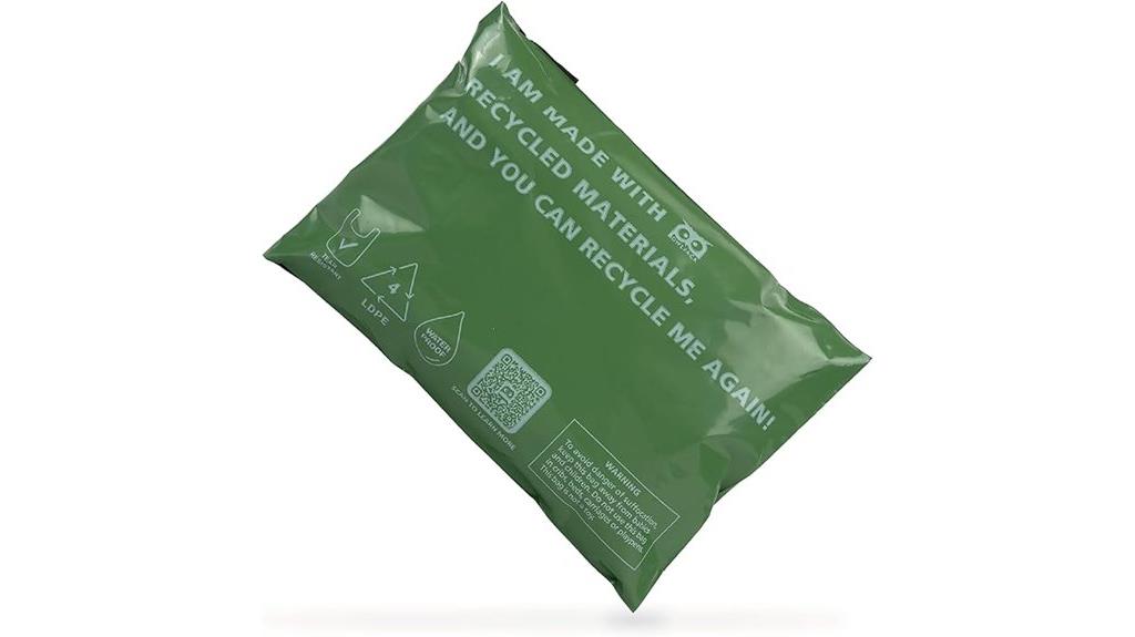 eco friendly green mailers