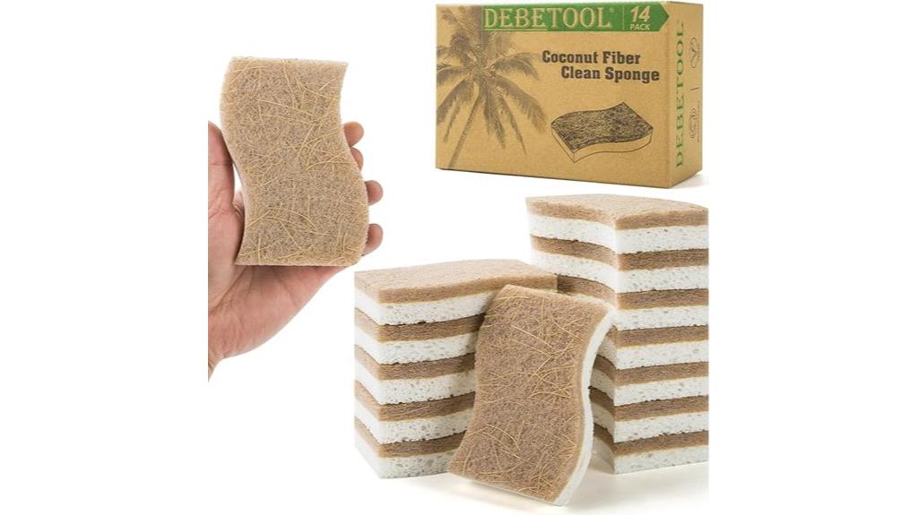 eco friendly kitchen cleaning sponge