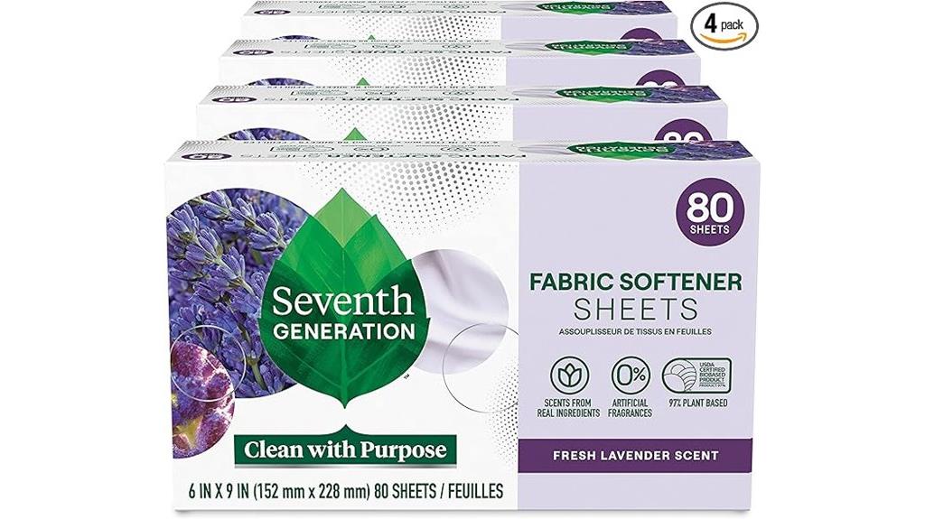 eco friendly lavender dryer sheets