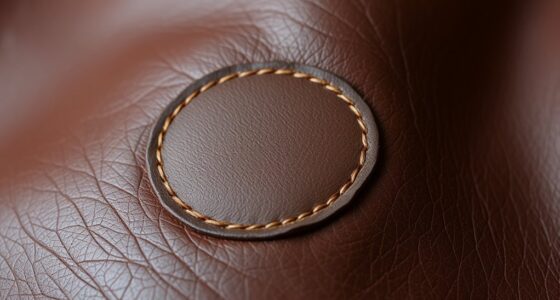 eco friendly leather patch options