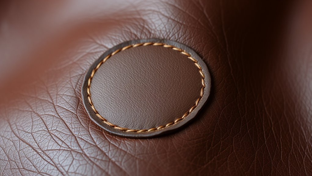 eco friendly leather patch options