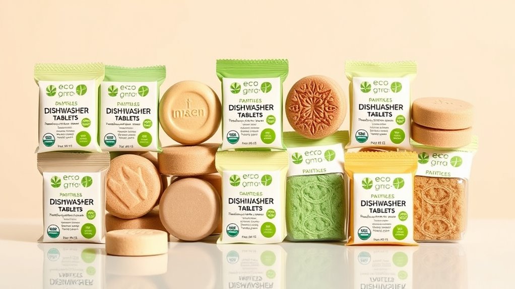 eco friendly plant based dishwasher tablets
