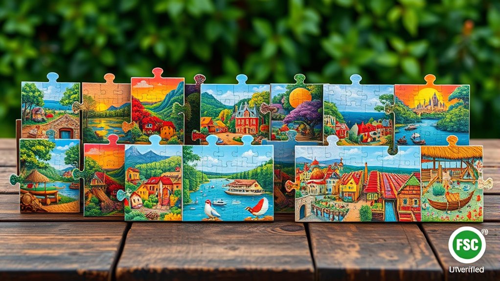 eco friendly puzzle selections
