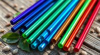eco friendly recycled aluminum straws