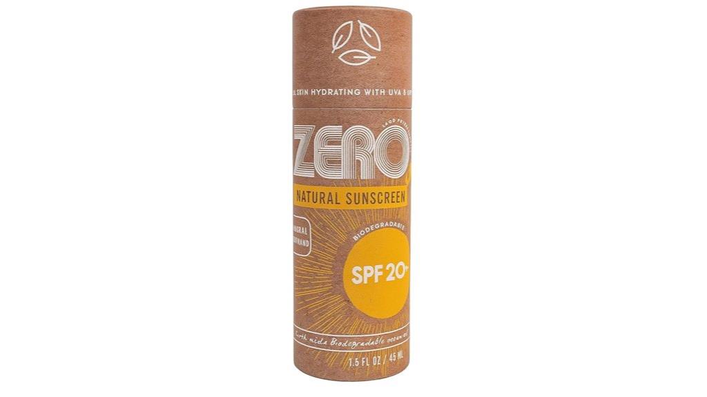 eco friendly spf 20 sunscreen