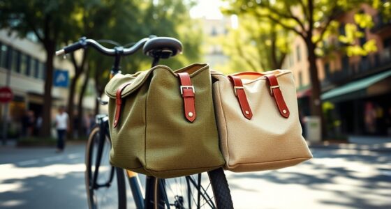 eco friendly stylish bike panniers