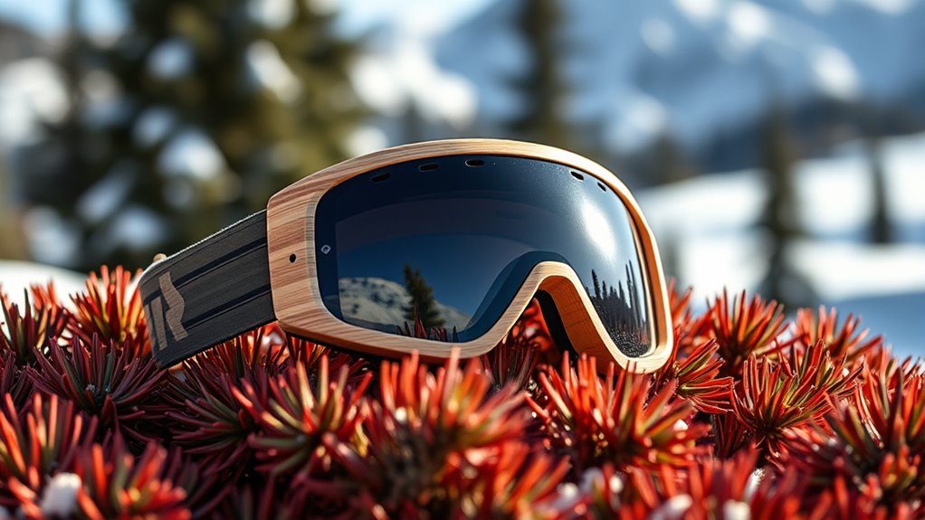 eco friendly stylish ski goggles