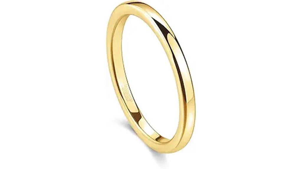 eco friendly tungsten wedding bands