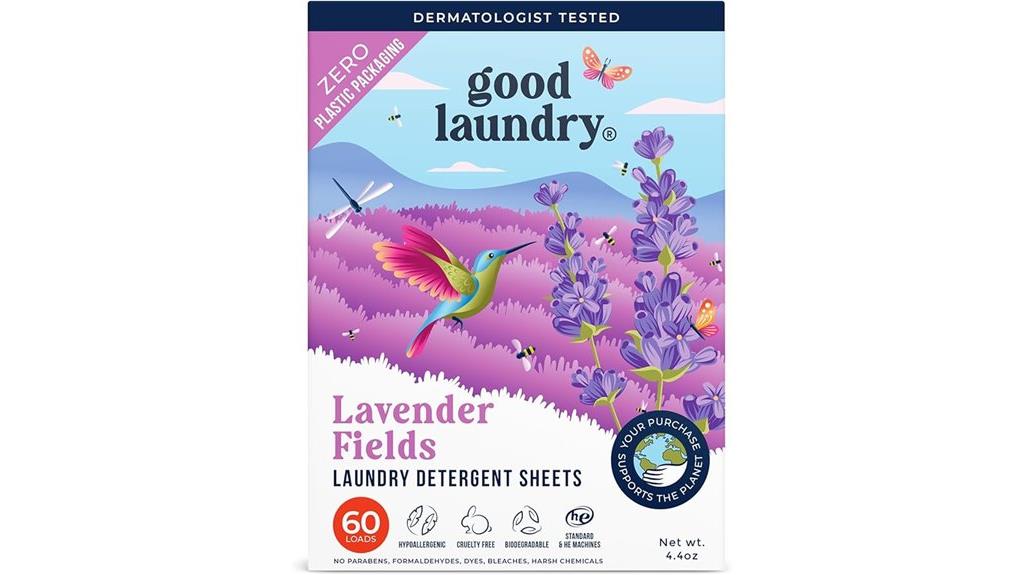 eco lavender laundry sheets