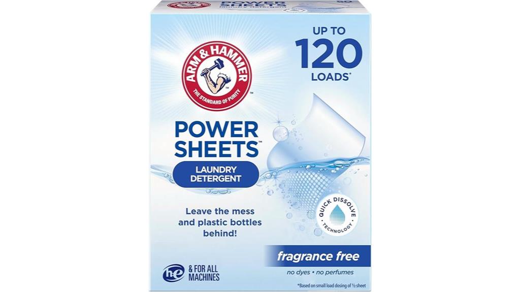 fragrance free laundry detergent