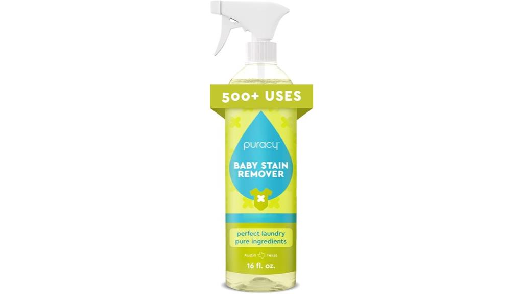 gentle stain removal for infants