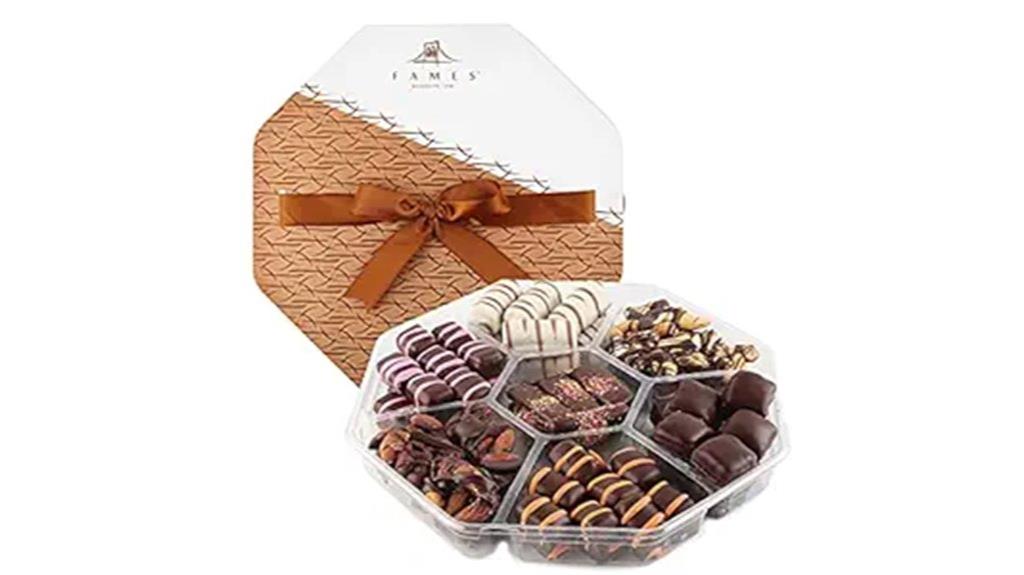 gourmet belgian truffle box