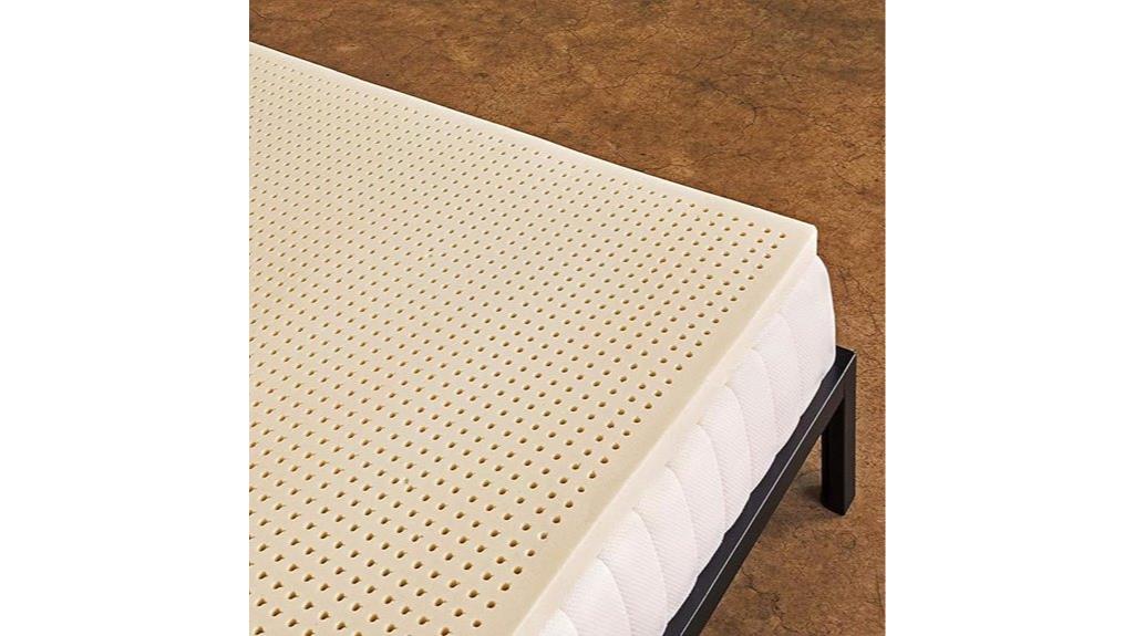 green latex mattress topper