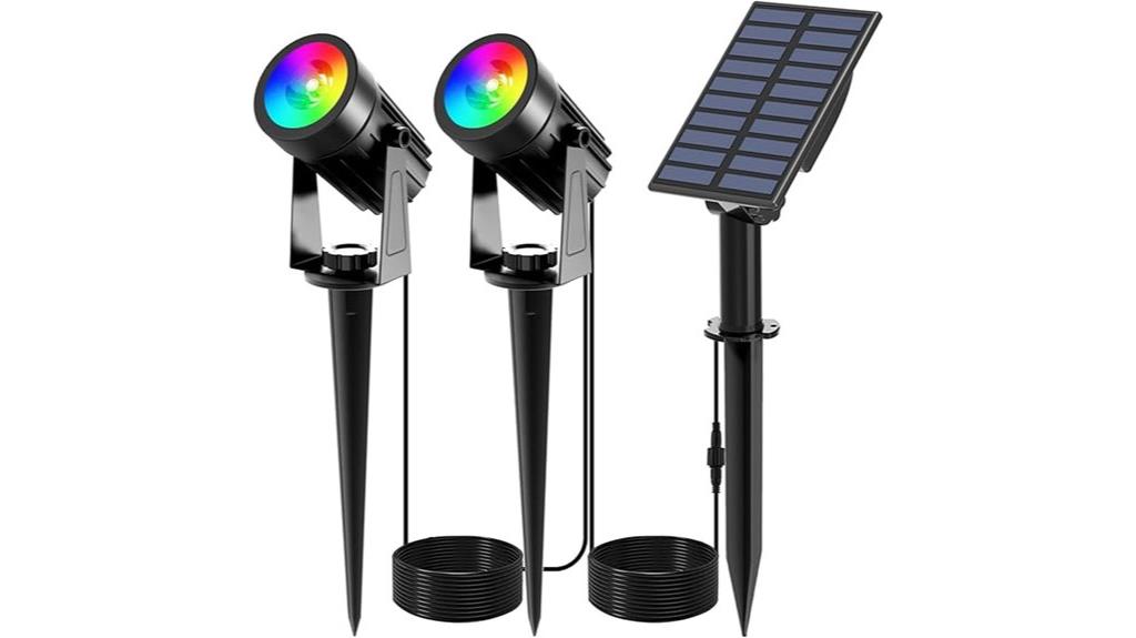 halloween solar spotlights