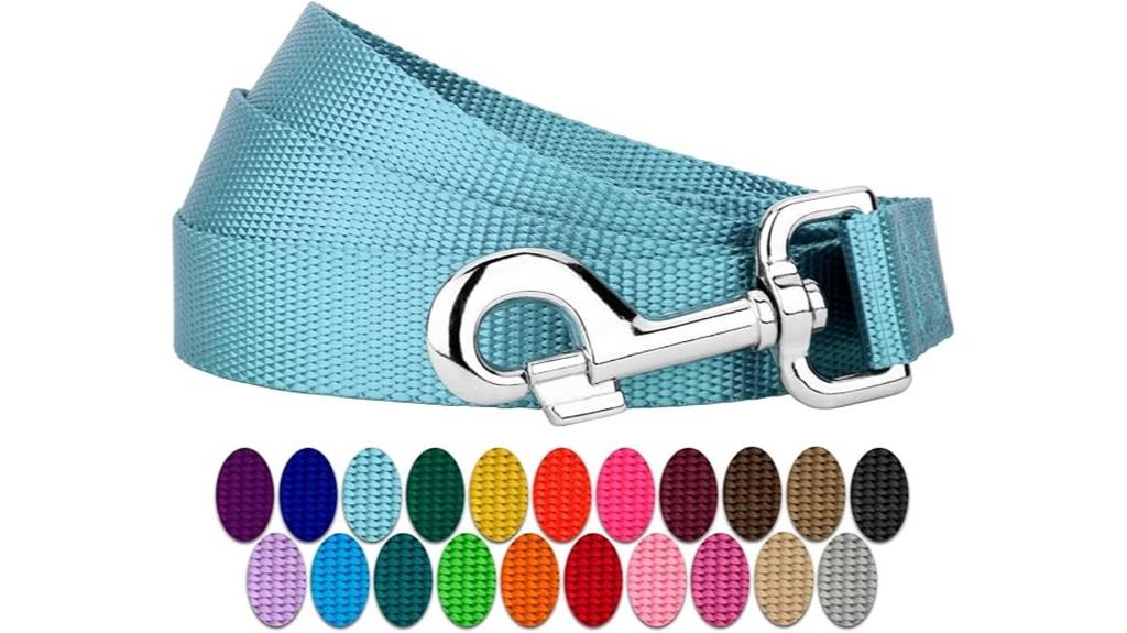 heavy duty ocean blue leash