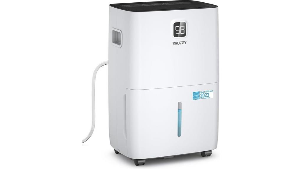 high capacity dehumidifier with drain