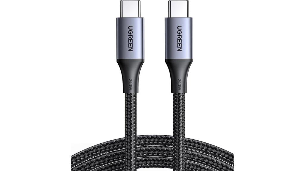 high speed 240w usb c cable